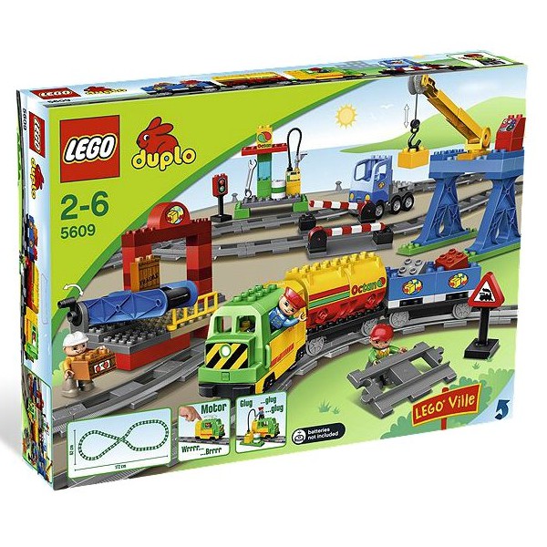 Большой набор Поезд, Лего 5609