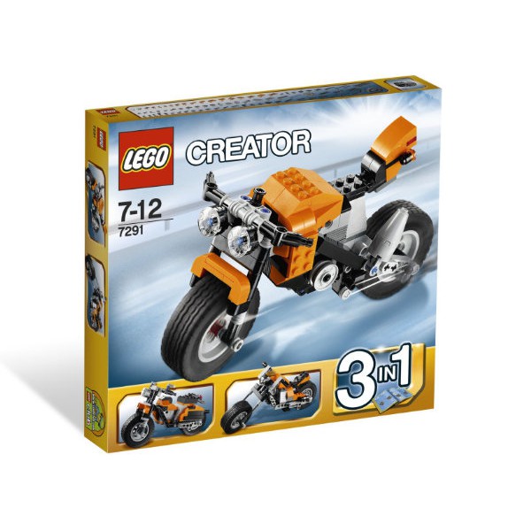 Lego Creator. Уличный мятеж, Лего 7291