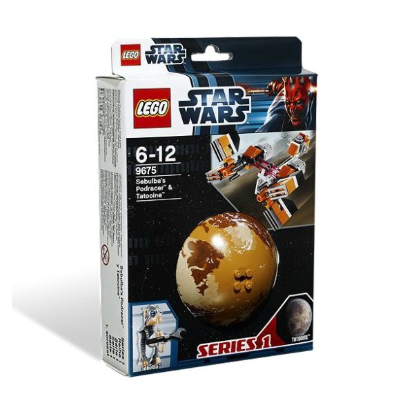 Звездые Войны. Истребитель X-Wing и планета Явин 4, Лего 9677
